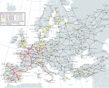 Linee alta velocità Europa.