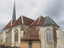 The church in Montaulin