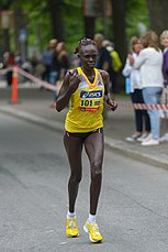 Die Olympiazehnte Salina Kosgei