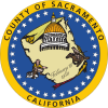 Official seal of Sacramento County