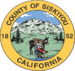 Seal of Siskiyou County, California