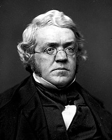 1855 daguerreotype of William Makepeace Thackeray by Jesse Harrison Whitehurst