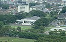 Foto Istana Merdeka yang diambil dari udara, 1980.