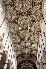 Ceiling of St Johns, Princes Street, Edinburgh