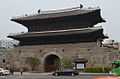 Dongdaemun, la grande porte de l'Est à Séoul.