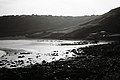 Sennen cove in monochrome