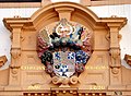 Wappen des Herzogs Georg Wilhelm im Innenhof des Schlosses