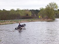 Boating on the Wisconsin River