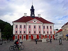 Hôtel de Ville de Tartu, Estonie.