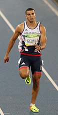 Adam Gemili belegte Rang vier