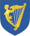 The Celtic harp represents Northern Ireland indirectly as Ireland in the Royal coat of arms of the United Kingdom