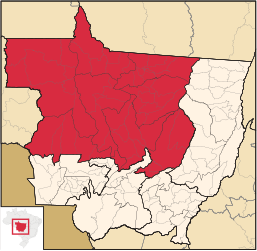 Norte Mato-Grossense – Mappa