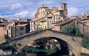 Puente de la Cárcel en Estella.