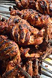 Tandoori chicken in Dhaka, Bangladesh