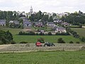 Vue de Bertrix et son église