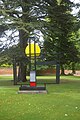 Crucifixion, Hommage to Mondrian, grounds of Winchester Cathedral, 1966