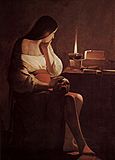 Magdalena, de Georges de La Tour (1625-1650)