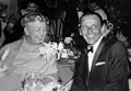 Frank Sinatra mit Eleanor Roosevelt