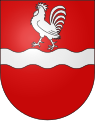 Fascia sostenente un gallo (Paudex, Svizzera)