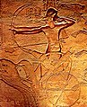 Ramses II at Battle of Kadesh, Relief from Abu Simbel, 1264-44 BC