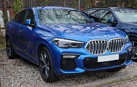 2020 BMW X6 xDrive30d M Sport (codenamed xDrive35D in Japan)