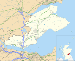 Fife shown within Scotland