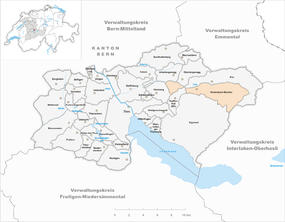 Mapo de Horrenbach-Buchen