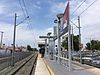 The platform at Florence station