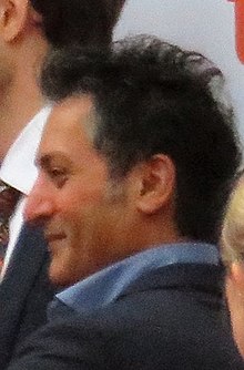 Hari Dhillon at the 2019 TIFF premier of Bad Education