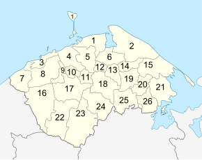 Kirchspiele der Kommune