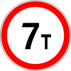 3.11 Vehicle weight limit