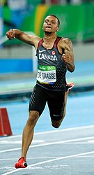 Silbermedaille: Andre De Grasse