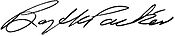 Signature of Boyd K. Packer