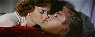 Natalie Wood and James Dean in Rebel Without a Cause