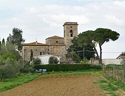 The old pieve in Pieve Santa Luce