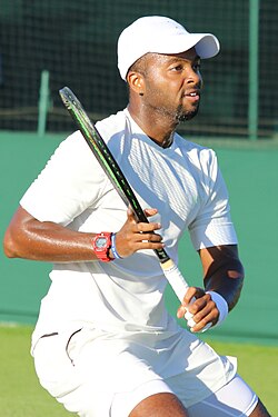 Donald Young v kvalifikaci Wimbledonu 2018