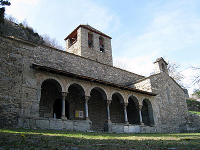 Church of Sant Jaume (Queralbs, 2008)