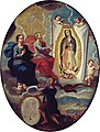 Image 25The Eternal Father Painting the Virgin of Guadalupe. Attributed to Joaquín Villegas (1713 – active in 1753) (Mexican) (painter, Museo Nacional de Arte. (from History of painting)