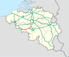 Image illustrative de l’article Autoroute A7 (Belgique)