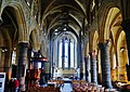 L'intérieur de l'église Saint-Jean de Maastricht est typique du gothique mosan.