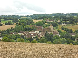 A general view of Vichères