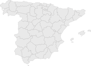 Carte de localisation de Vallelado