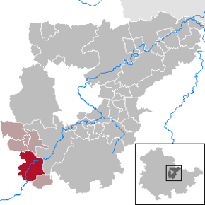 Poziția localității Kranichfeld