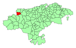 Location of Herrerías