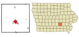 Oskaloosa – Mappa