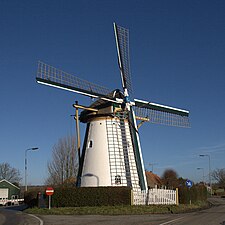 De korenmolen is 2008/2009 gerestaureerd