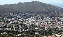 Uitsig oor Tamboerskloof