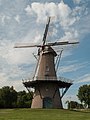 entre Gasselternijveeen et Gasselte, le moulin: korenmolen de Juffer