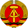 National emblem of the GDR (26 September 1955 – 3 October 1990)