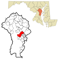 Location of Parole, Maryland